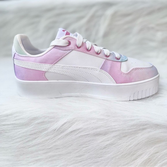 Puma Carina Street Watercolor Women’s Sneakers - Size 9 - Style 401028-01 NWOB - Picture 2 of 10